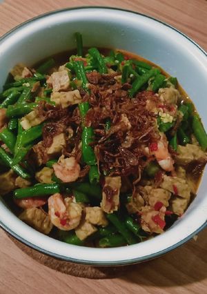 Foto resep Tumis kacang panjang
