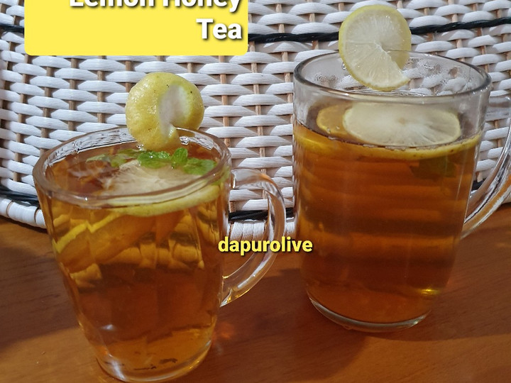 Anti Ribet, Buat Honey Lemon Tea / Teh Madu Lemon Ekonomis