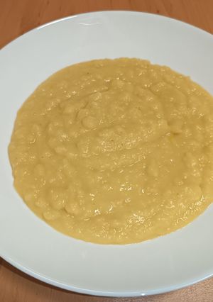 Sárgaborsó főzelék recept fotója