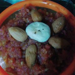 A picture of Apple Halwa.