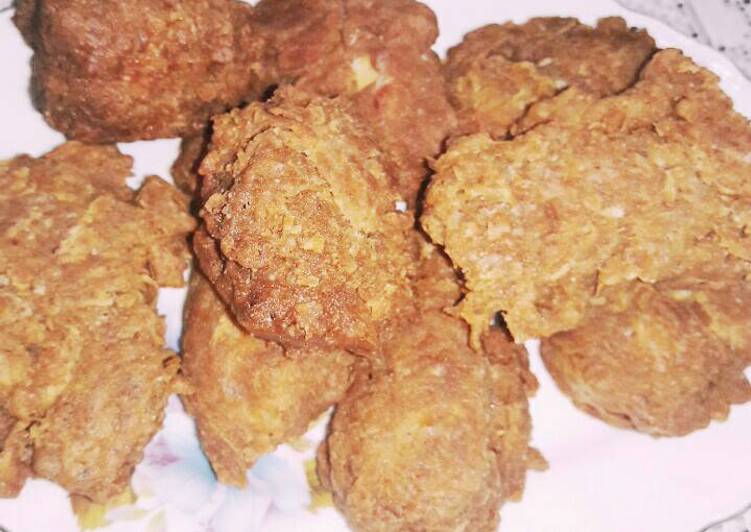 طريقه عمل دجاج كنتاكي مقرمش