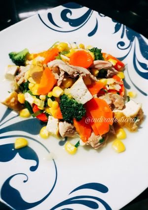Foto resep Cah Jagung Brokoli
