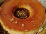 Flan de vainilla con un toque especial