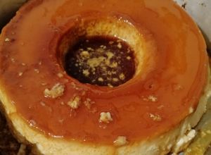 Una foto de Flan de vainilla con un toque especial