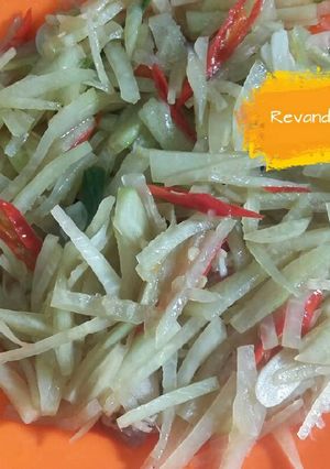 Foto resep Tumis pepaya muda