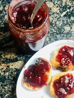 Una foto de Mermelada de frutillas 🍓 bajas calorías 👌