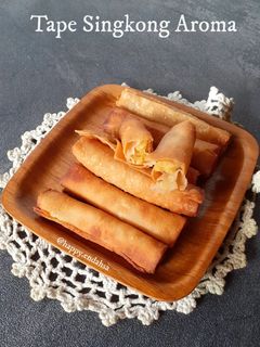 Foto resep Tape Singkong Aroma (pakai kulit pangsit)