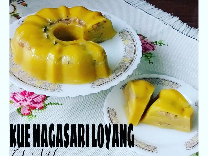 Cara Membuat 59. Kue nagasari loyang Menu Enak