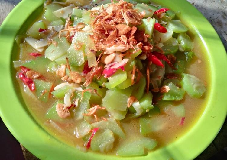 Cara mudah mengolah Tumis Jepan (Labu Siam) yang Bikin Ngiler