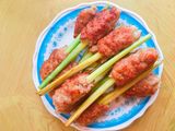 Thịt lợn bọc sả