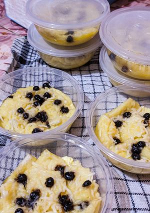 Foto resep Puding roti tawar kukus