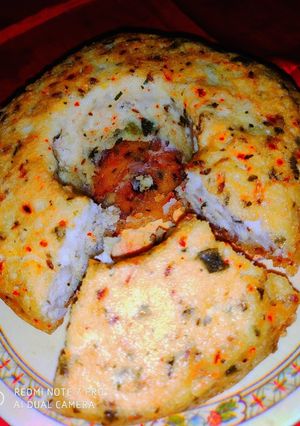 A picture of Dibba roti or meenapa roti.