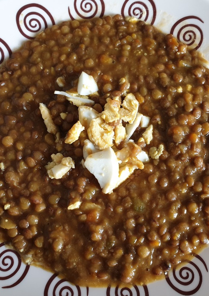 Una foto de Lentejas estofadas a mi manera (en thermomix)