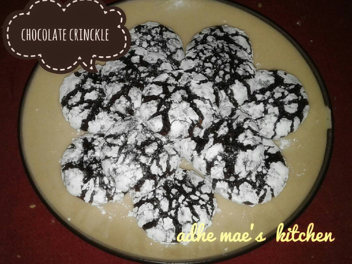 Cara Gampang Menyiapkan Chocolate Crinkle Cookies, Lezat Sekali