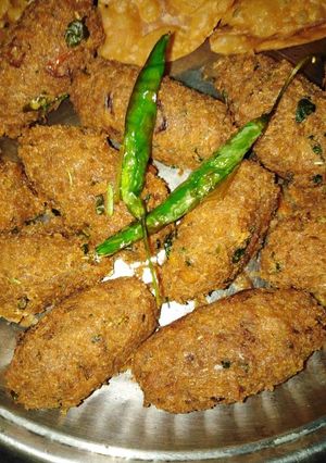 A picture of Mix veg cutlet.
