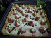 Una foto de tarta de menta