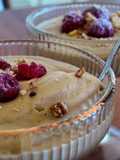 Crème dessert lentilles
