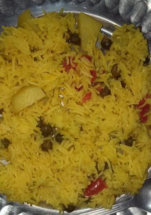 A picture of Veg pulav.