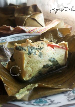 Foto resep 13. Pepes Tahu (Bisa untuk Batita, masakan rumah sederhana)