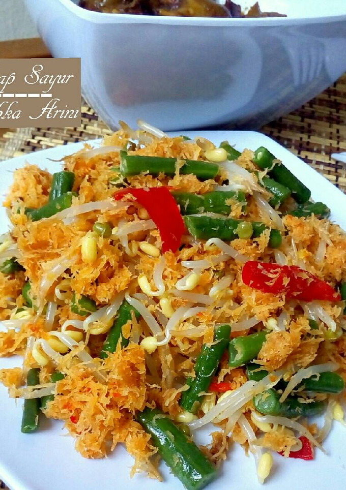 Foto resep Urap Sayur (versi tumis) lebih gurih dan tahan basi