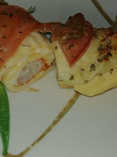 Una foto de Rollitos de tortilla