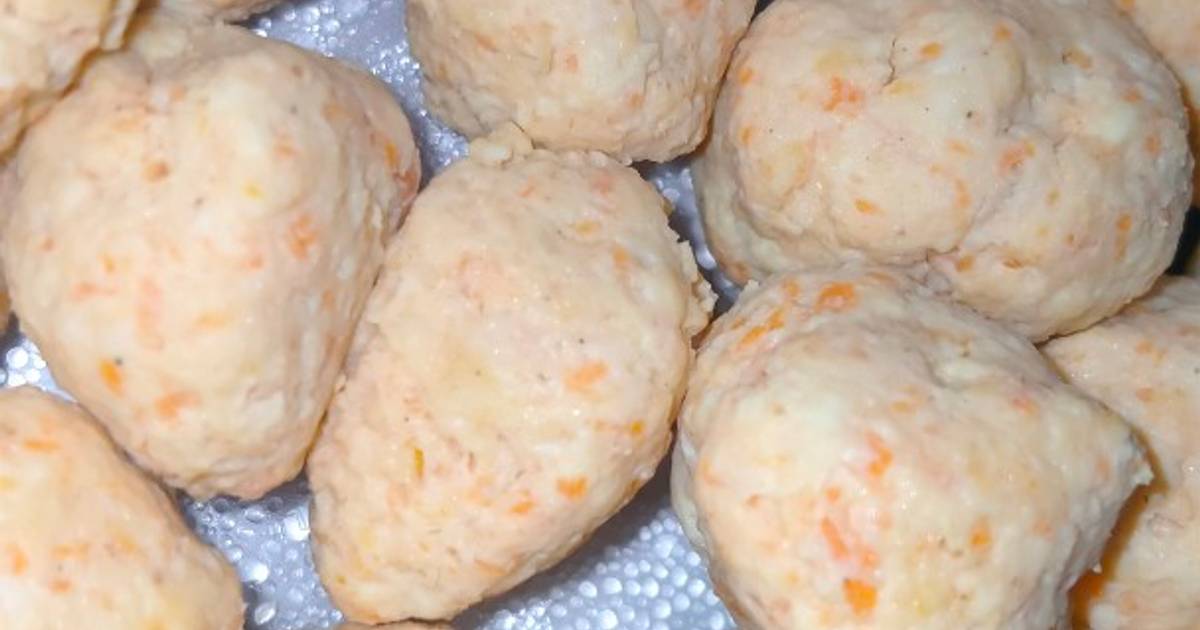 Resep Bakso Ayam Mpasi Oleh Siti Ss Cookpad