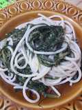 Agretti e spaghettoni