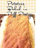 Potatoes Baked in Puff Pastry