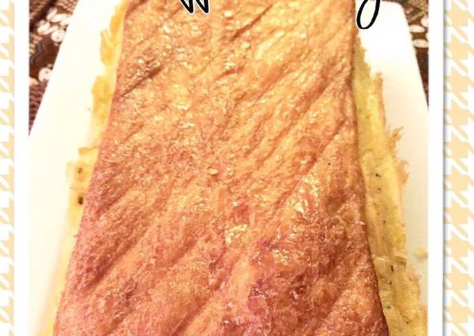 Potatoes Baked in Puff Pastry Recipe