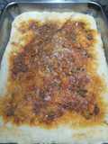 Pizza con levadura