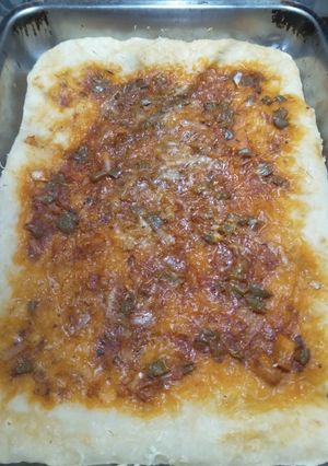 Una foto de Pizza con levadura