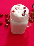 बादाम चेरी मिल्कशेक (Badam cherry Milkshake recipe in Hindi)