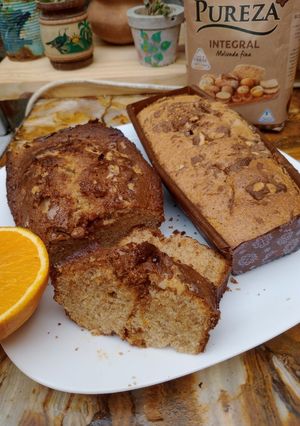 Una foto de Budín integral de naranja