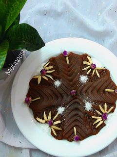 عکسی از دستور حلوا شیره انگور