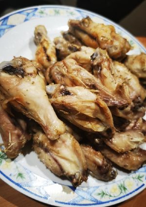 Una foto de Alitas crujientes al horno