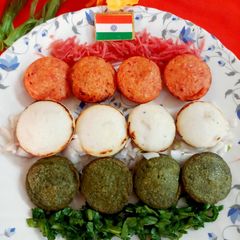A picture of Try colour Appam.