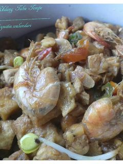 Foto resep Tumis Udang Tahu Tempe Sederhana (no msg)