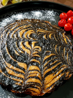 A picture of Zebra Cake.