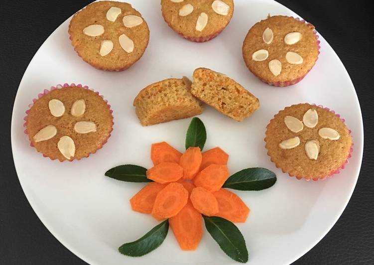 Steps to Make Super Quick Homemade Carrot muffins