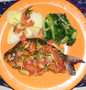 Langkah Mudah untuk Menyiapkan Ikan bawal siram sambal matah (menu diet makan malam), Lezat