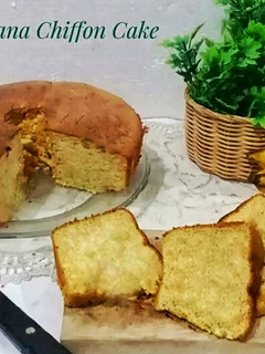 Foto resep Banana Chiffon Cake