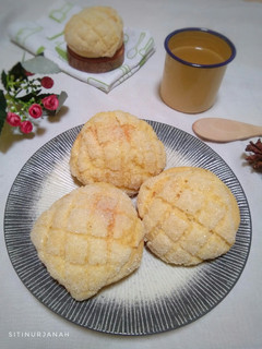 Foto resep Roti melon/Melon pan