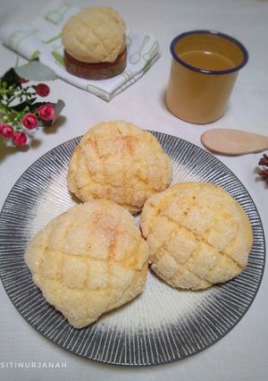 Foto resep Roti melon/Melon pan