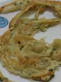 Roti Canai Irit Versi Cina | Green Onion Pancake