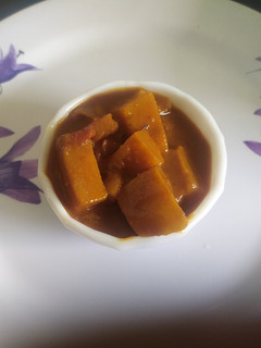 சிவப்பு பூசணிக்காய் கார குழம்பு,, செய்முறை முக்கிய புகைப்படம்