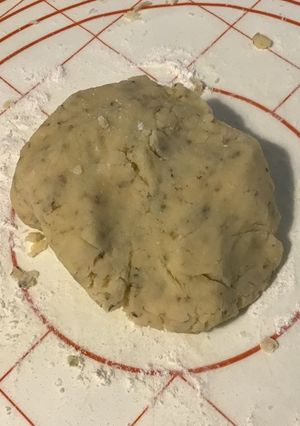 Une photo de Pâte à sablés apéro au parmesan et origan