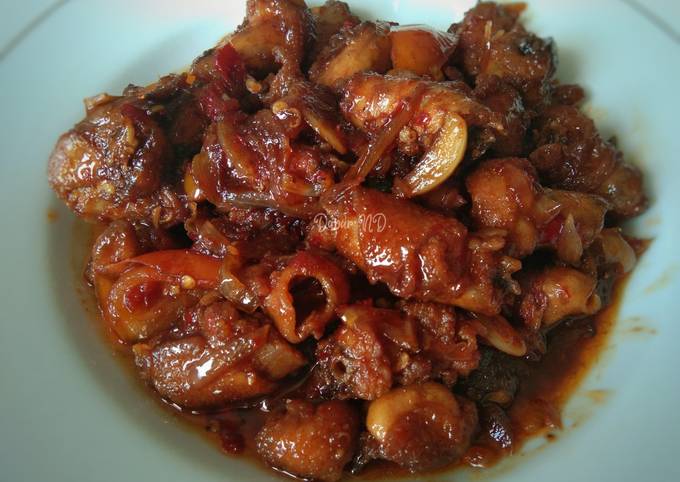 Resep Leher Ayam Pedas Manis Oleh Ayien Rin Cookpad