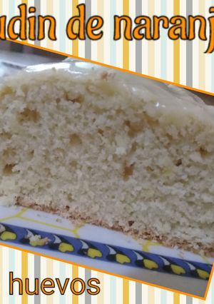 Una foto de Budín de naranja sin huevos