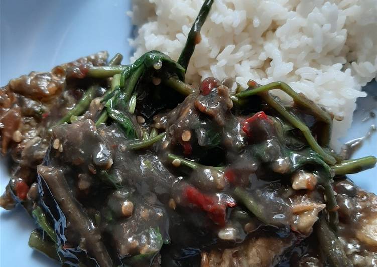 Resep Petis Kangkung, Bisa Manjain Lidah