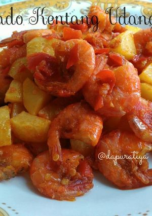 Foto resep Sambalado Kentang Udang
